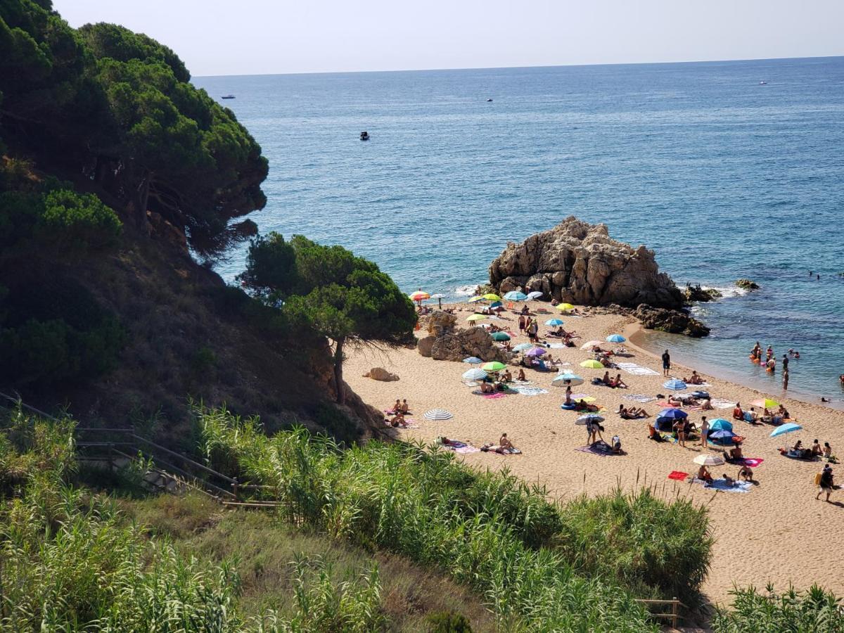 Apart.3 Habit.Mar-Mont. Ac-Terraza-Ascensor-Parking Apartment Calella Exterior photo